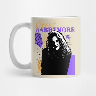 Drew barrymore retro style Mug